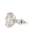 LIGHTHOUSE RING engagement original pink stone diamond