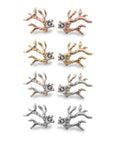Aretes Coral con Piedras