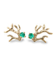 Aretes Coral con Piedras