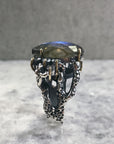 Anillo Tulum XL Labradorita