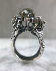 Anillo Tulum XL Labradorita