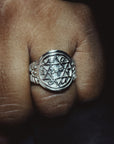 Anillo de Plata - Diseño Complejo