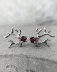 Aretes Coral con Piedras