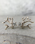 Aretes Coral con Piedras