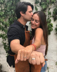 The Wedding Ring Experience con par de Anillos de Plata