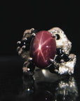 Anillo Tulum XL Rubi Estrella