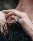 Anillo Tulum XL Labradorita